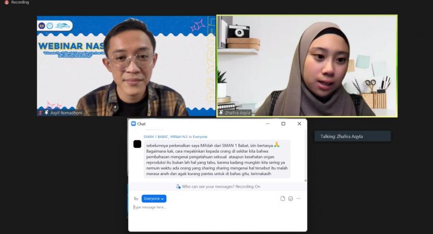 Ukmf Screen Gelar Webinar Nasional Sex Education Di Kampus Universitas Negeri Yogyakarta 2707